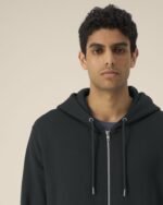 Astor - The unisex zip-through hoodie in cotton-TENCEL™ Modal - Image 4