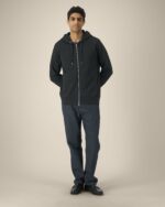 Astor - The unisex zip-through hoodie in cotton-TENCEL™ Modal - Image 6