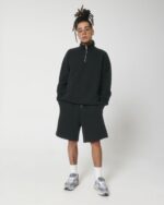 Miller Dry - The unisex dry-handfeel boxy quarter-zip sweatshirt - Image 7
