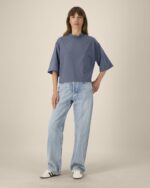 Stella Raya - The women's cropped t-shirt in recycled cotton