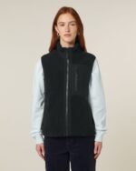 Liner - The unisex sleeveless sherpa jacket - Image 11
