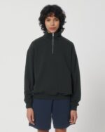 Miller Dry - The unisex dry-handfeel boxy quarter-zip sweatshirt - Image 10
