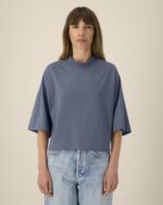 Stella Raya - The women's cropped t-shirt in recycled cotton - Image 4