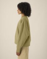 Ryler - The unisex boxy crewneck sweatshirt in recycled cotton - Image 11
