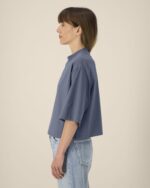 Stella Raya - The women's cropped t-shirt in recycled cotton - Image 5